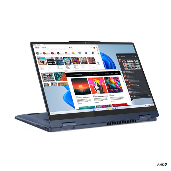 Lenovo IdeaPad 5 2-in-1 14AHP9 14"WUXGA/AMD Ryzen 5 8645HS/16GB/512GB/Int.VGA/kék laptop