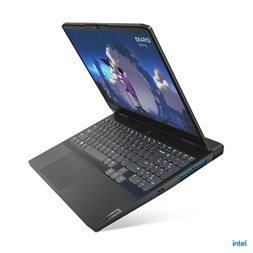 Lenovo IdeaPad Gaming 3 15IAH7 15,6"FHD/Intel Core i5-12450H/8GB/512GB/RTX 3050 4GB/Win11/szürke laptop