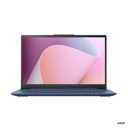 Lenovo IdeaPad Slim 3 15AMN8 15,6"FHD/AMD Ryzen 3 7320U/8GB/512GB/Int.VGA/FreeDOS/kék laptop