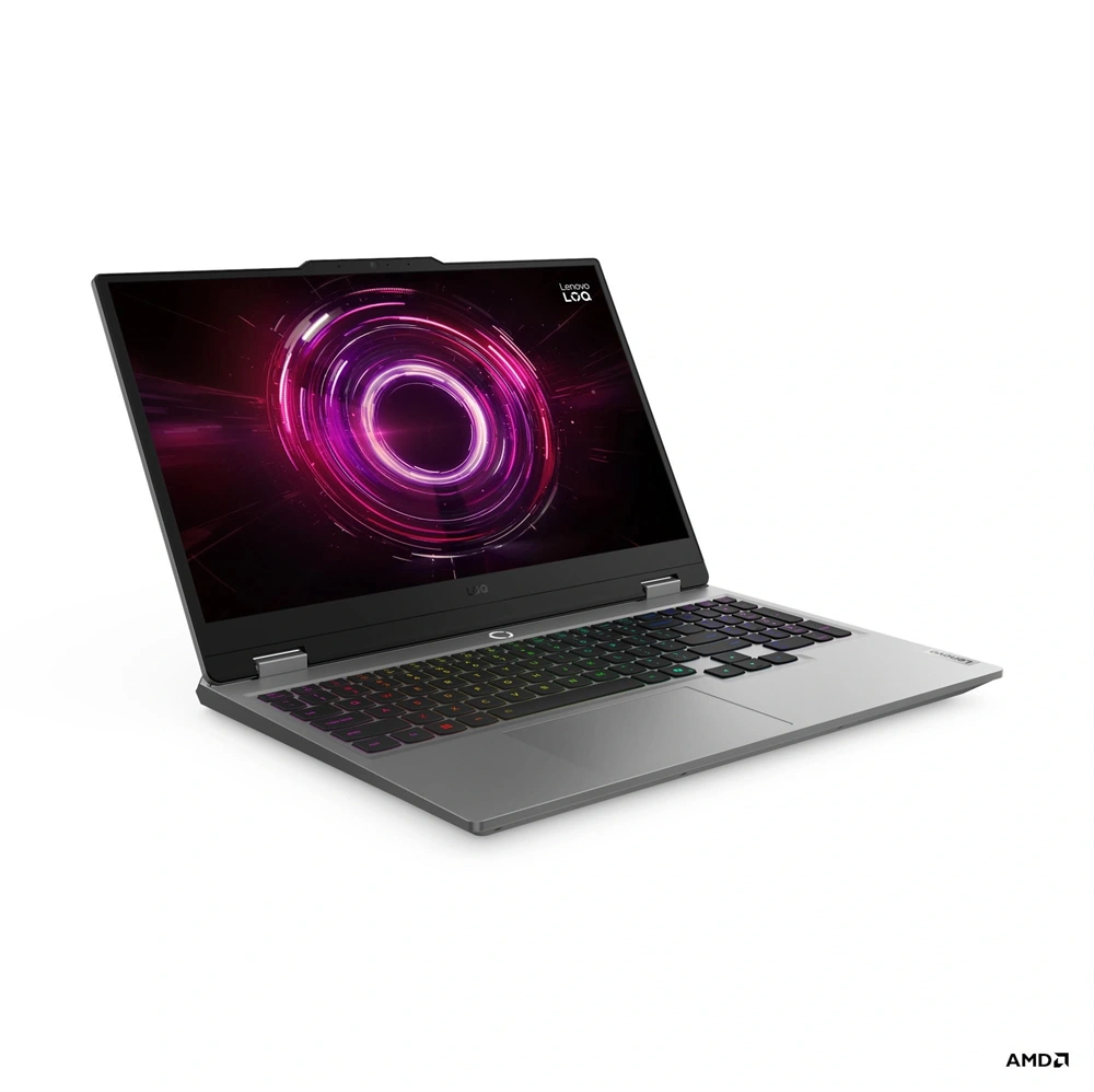 Lenovo LOQ 15AHP10 15,6"FHD/AMD Ryzen 7 250/16GB/1TB/RTX 5060 8GB/FreeDOS/szürke laptop