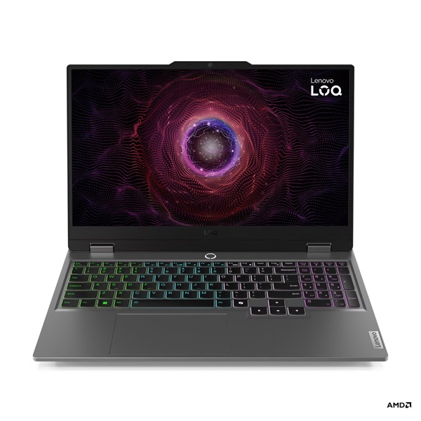 Lenovo LOQ 15ARP9 15,6"FHD/AMD Ryzen 5 7235HS/24GB/512GB/RTX 3050 6GB/Win11 Pro/szürke laptop