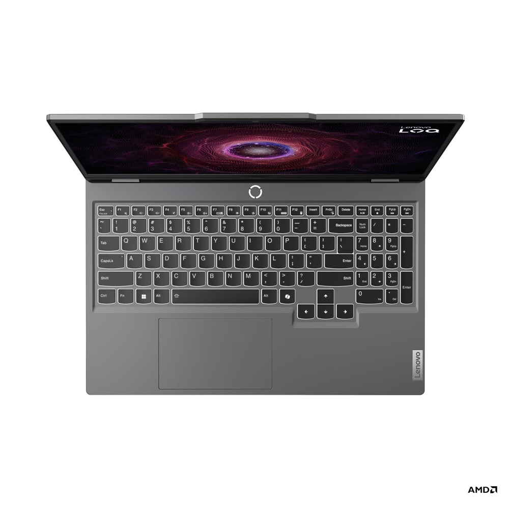Lenovo LOQ 15ARP9 15,6"FHD/AMD Ryzen 5 7235HS/24GB/512GB/RTX 3050 6GB/Win11 Pro/szürke laptop