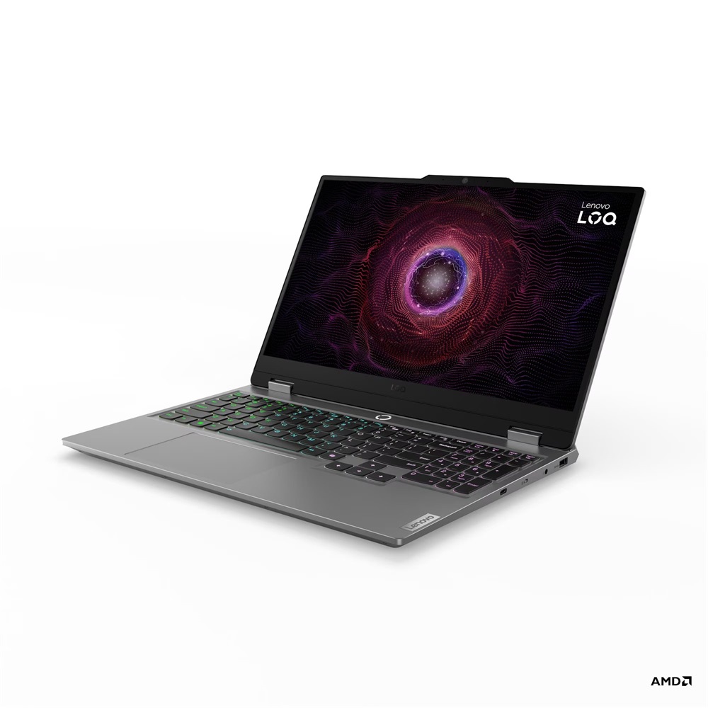 Lenovo LOQ 15ARP9 15,6"FHD/AMD Ryzen 5 7235HS/24GB/512GB/RTX 3050 6GB/Win11 Pro/szürke laptop