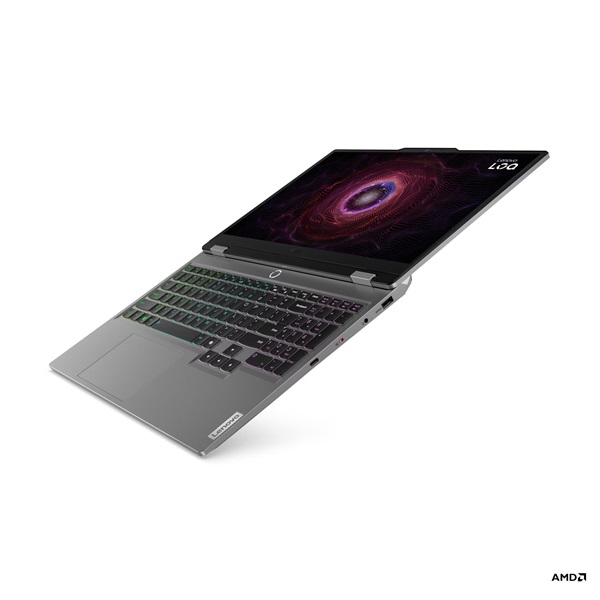 Lenovo LOQ 15ARP9 15,6"FHD/AMD Ryzen 5 7235HS/24GB/512GB/RTX 3050 6GB/Win11 Pro/szürke laptop