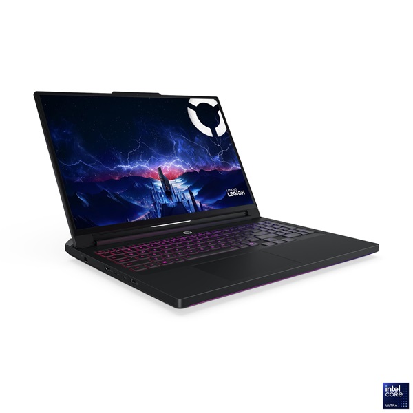 Lenovo Legion Pro 7 16IAX10H 16"WQXGA/Intel Core Ultra 9 275HX/64GB/2TB/RTX 5080/FreeDOS/fekete laptop