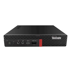Lenovo M920q Micro/i5-8500T/8GB/256GB SSD/WiFi/Com-Port/Win Pro COA fekete asztali számítógép (Használt A+)