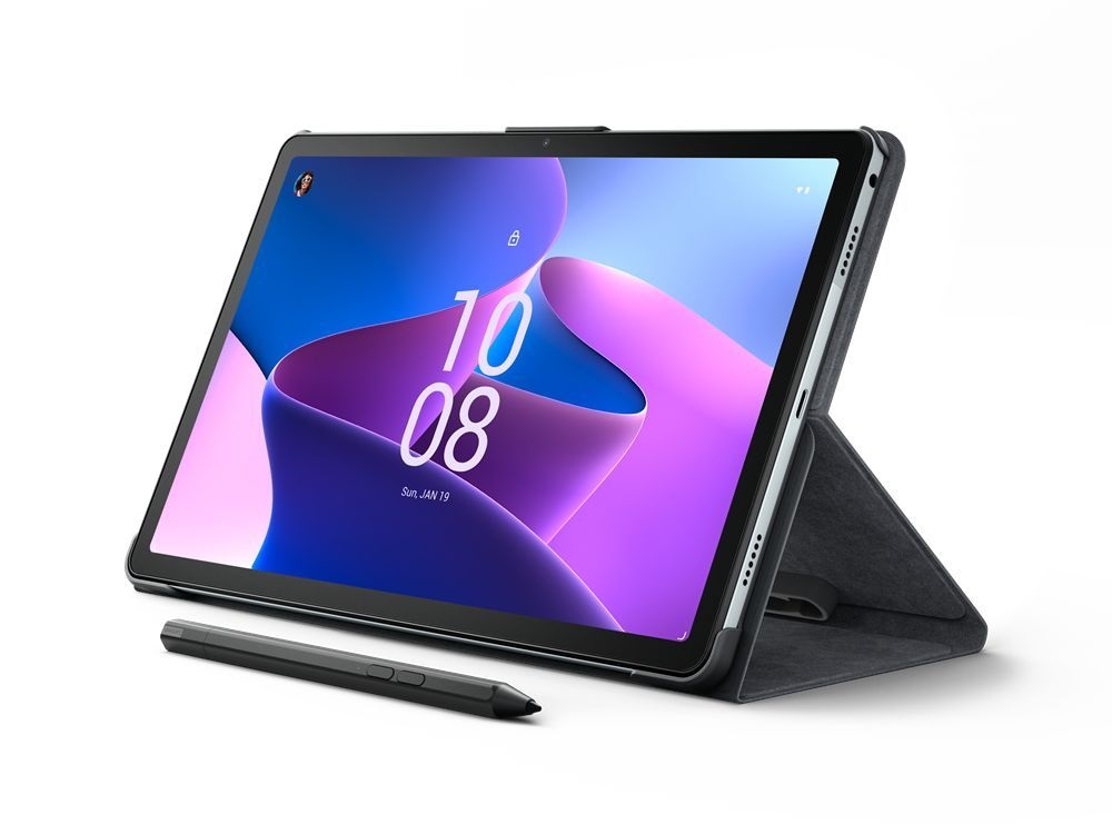 Lenovo Tab M10 Plus 3rd Gen. (TB128XU) 10,61" 4/64GB szürke Wi-Fi + LTE tablet + pen & tok (Újracsomagolt)