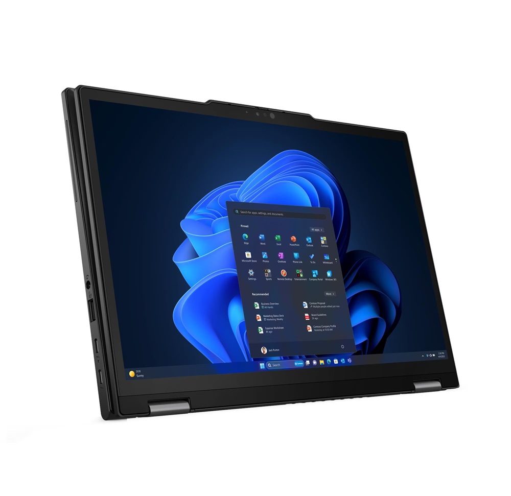 Lenovo ThinkBook X13 G5 2in1 13,3"WUXGA/Intel Core Ultra 5 125U/16GB/512GB/Int.VGA/Win11 Pro/fekete laptop