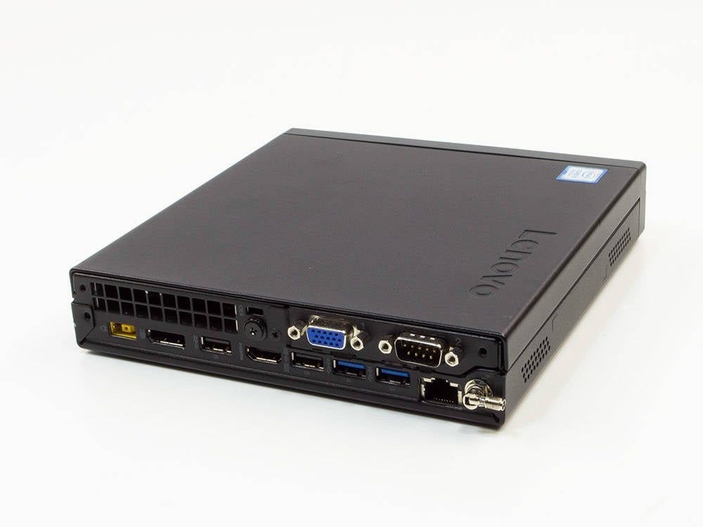Lenovo ThinkCentre M720Q Micro/i5-8500T/8GB/256GB SSD/Win Pro COA/fekete asztali számítógép (Használt A)