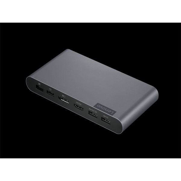 Lenovo ThinkPad Universal Business Dock USB-C 7 portos 65W univerzális szürke notebook dokkoló állomás