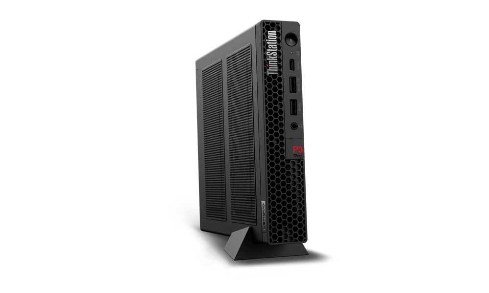 Lenovo ThinkStation P3 Tiny 30H0001NHX/i9-13900T/32GB/1TB/Win11 Pro/Quadro T1000 8GB/fekete asztali számítógép
