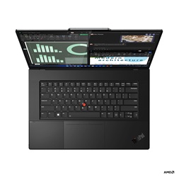 Lenovo Thinkpad Z16 G2 16"WQUXGA Touch/AMD Ryzen 7 Pro 7840HS/32GB/1TB/RX 6550M 4GB/Win11 Pro/szürke laptop
