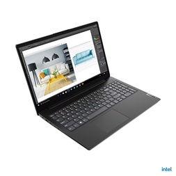 Lenovo V15 G2 IJL 15,6"FHD/Intel Celeron N4500/8GB/256GB/Int.VGA/FreeDOS/fekete laptop (Újracsomagolt)