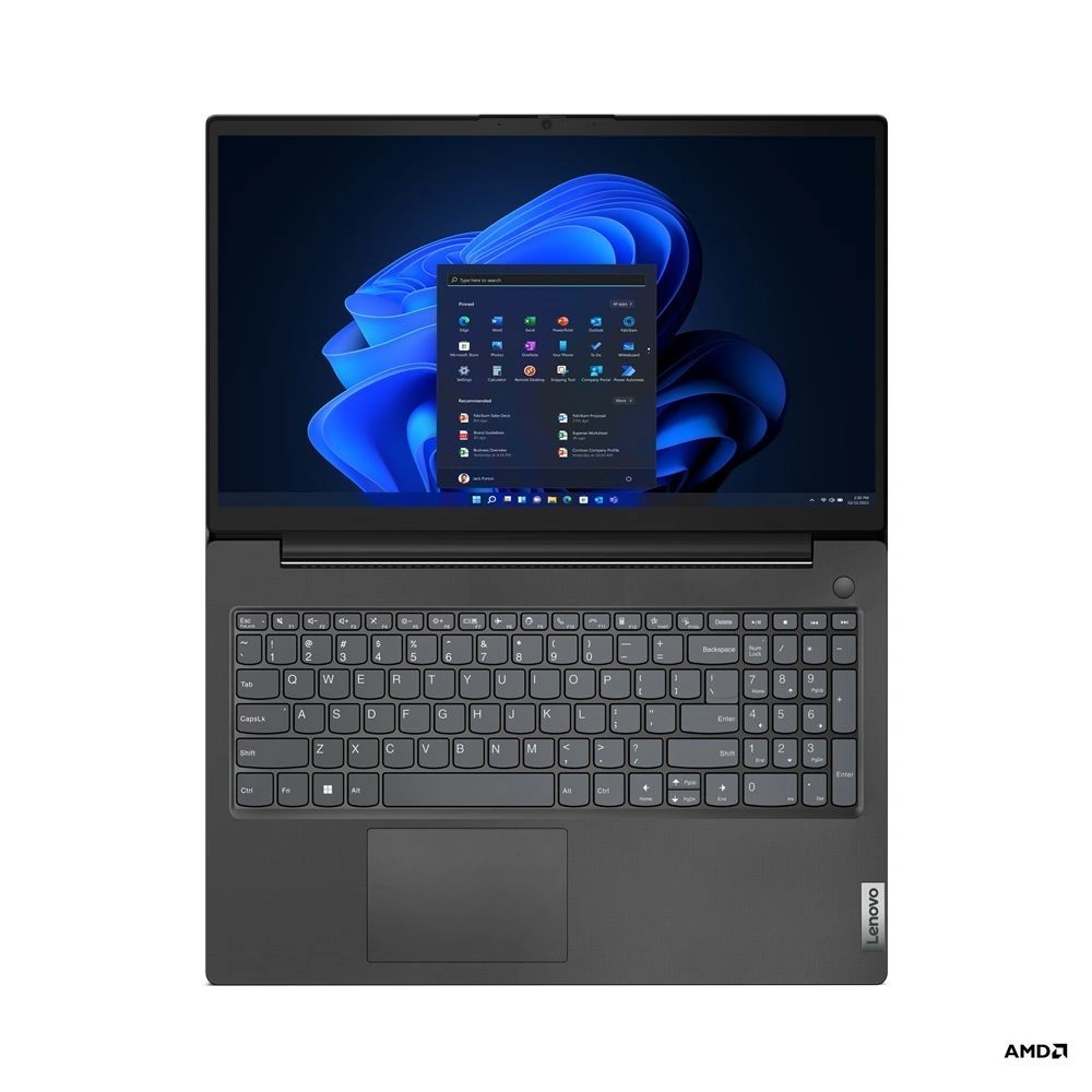 Lenovo V15 G4 AMN 15,6"FHD/AMD Ryzen 3-7320U/16GB/512GB/Int.VGA/FreeDOS/fekete laptop (Újszerű)