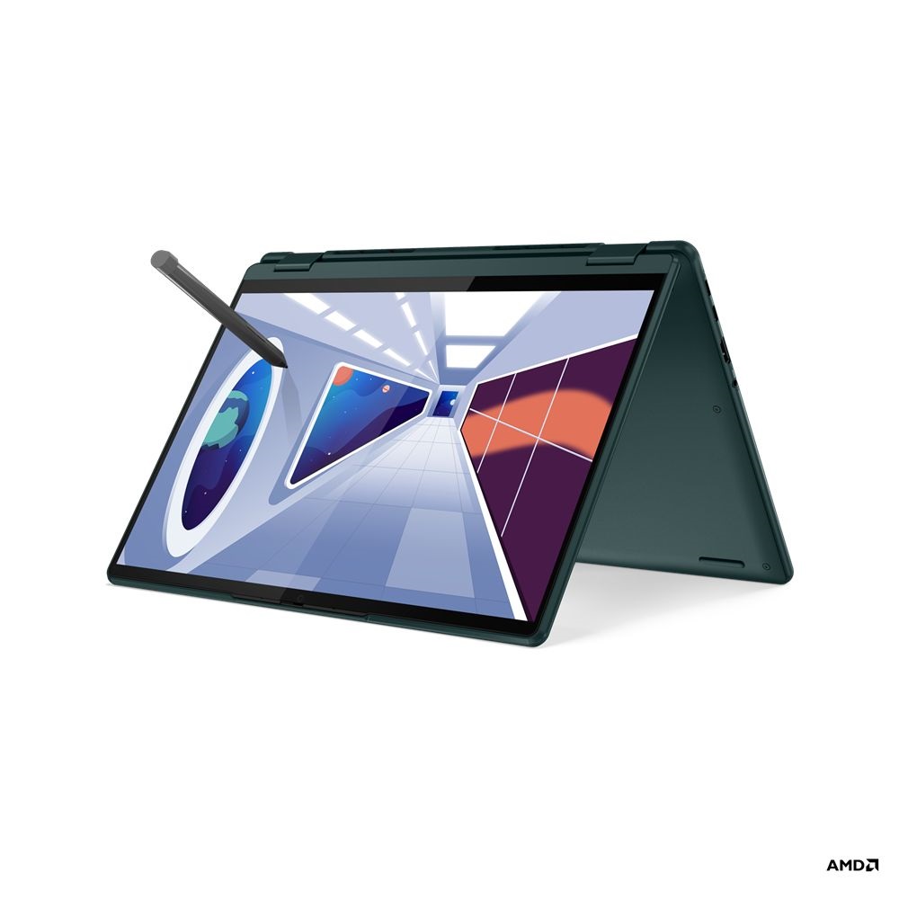 Lenovo Yoga 6 13ABR8 13,3"WUXGA/AMD Ryzen 5-7530U/16GB/512GB/Int.VGA/Win11/zöldeskék laptop