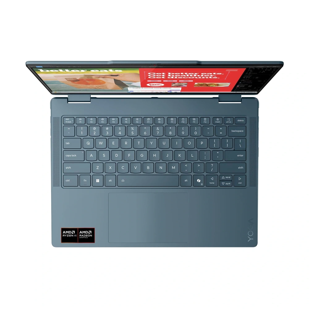 Lenovo Yoga 7 14AKP10 14"WUXGA Touch/AMD Ryzen AI 5 340/16GB/512GB/Int.VGA/Win11/Alu ház/kagylóhéj laptop + Sleeve