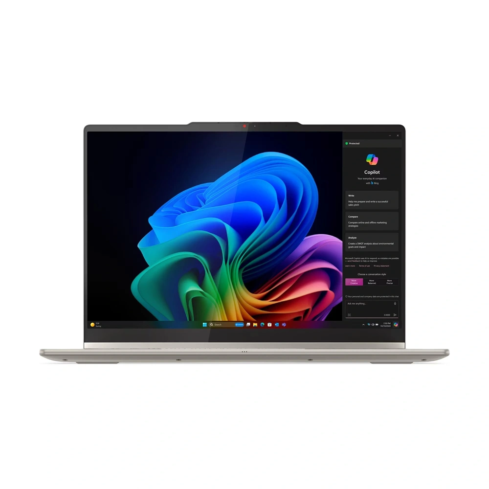 Lenovo Yoga 7 14AKP10 14"WUXGA Touch/AMD Ryzen AI 5 340/24GB/1TB/Int.VGA/Win11/kagylóhéj laptop