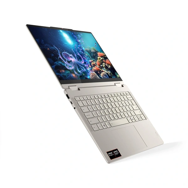 Lenovo Yoga 7 14AKP10 14"WUXGA Touch/AMD Ryzen AI 5 340/24GB/1TB/Int.VGA/Win11/kagylóhéj laptop