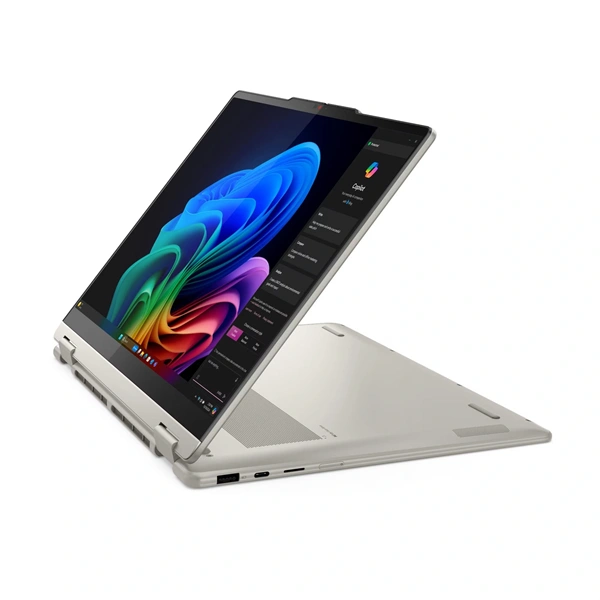 Lenovo Yoga 7 14AKP10 14"WUXGA Touch/AMD Ryzen AI 5 340/24GB/1TB/Int.VGA/Win11/kagylóhéj laptop