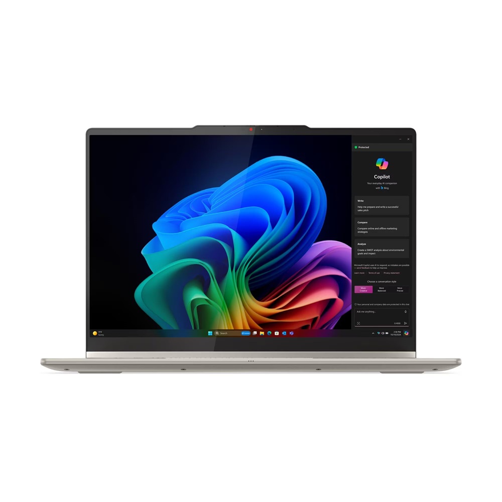 Lenovo Yoga 7 2-in-1 14AKP10 15,3"WUXGA/AMD Ryzen AI 7 350/16GB/512GB/Int.VGA/Win11/homok ezüst laptop + YOGA sleeve