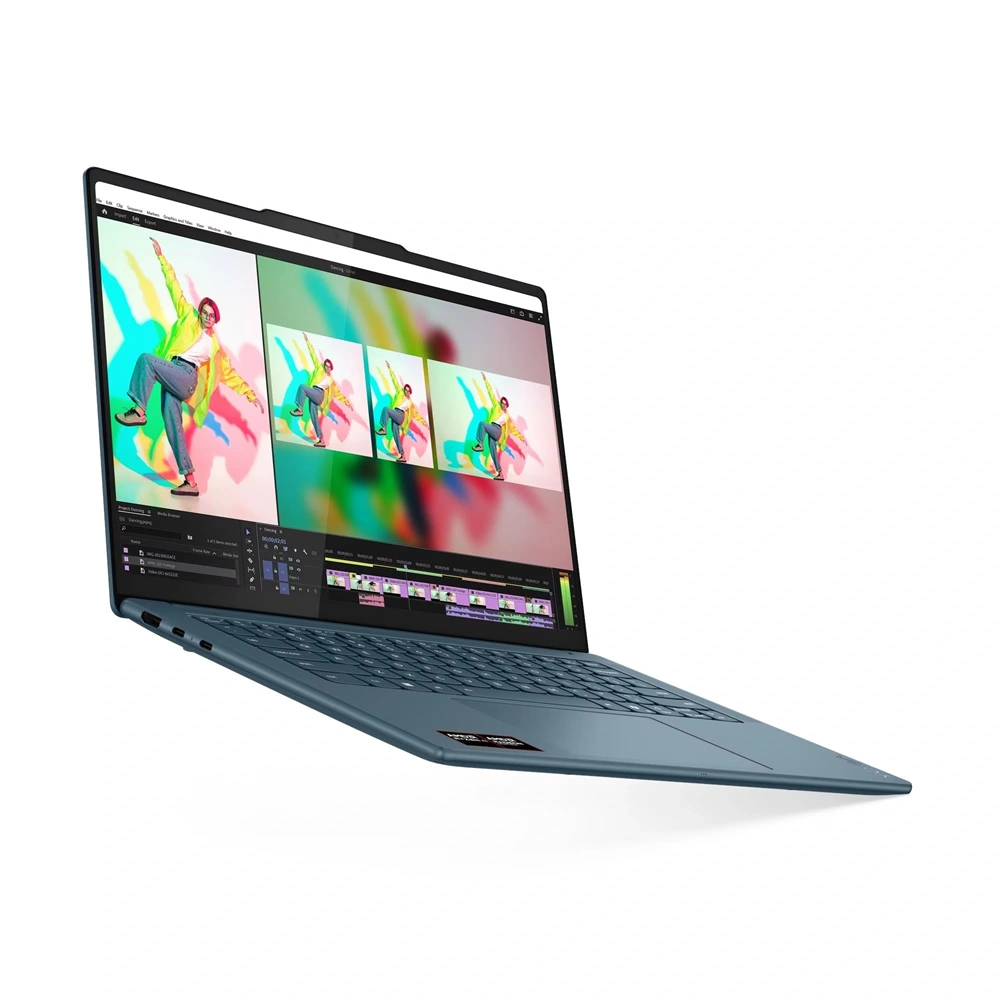 Lenovo Yoga Pro 7 14AKP10 14,5"3K/AMD Ryzen AI 7 350/32GB/1TB/Int.VGA/Win11/Alu ház/ zöldeskék laptop
