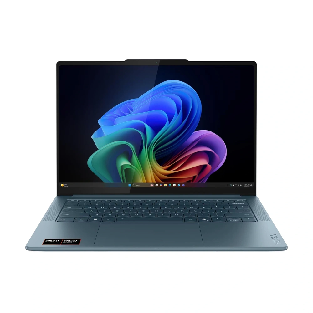 Lenovo Yoga Pro 7 14AKP10 14,5"3K/AMD Ryzen AI 7 350/32GB/1TB/Int.VGA/Win11/Alu ház/ zöldeskék laptop