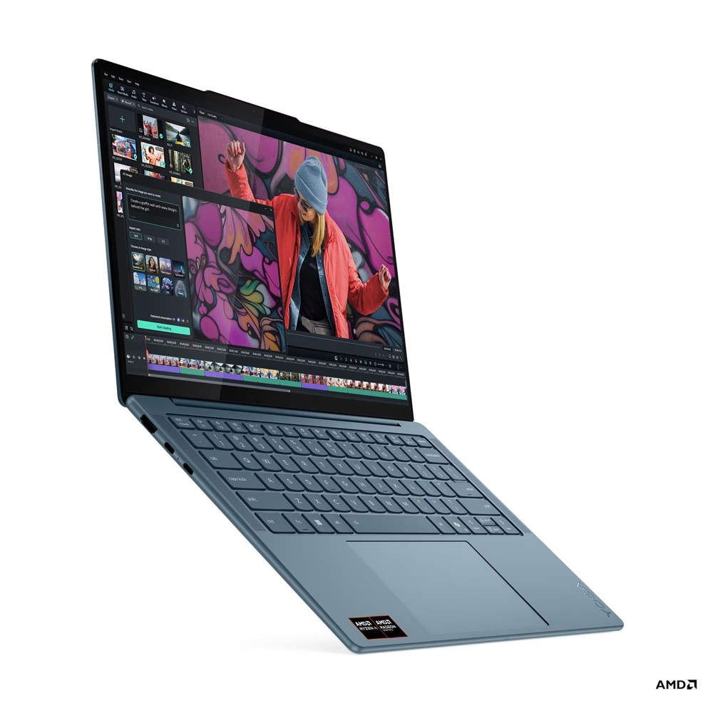 Lenovo Yoga Slim 7 14AKP10 14"WUXGA OLED/AMD Ryzen AI 7 350/16GB/1TB/Int. VGA/Win11/kék laptop