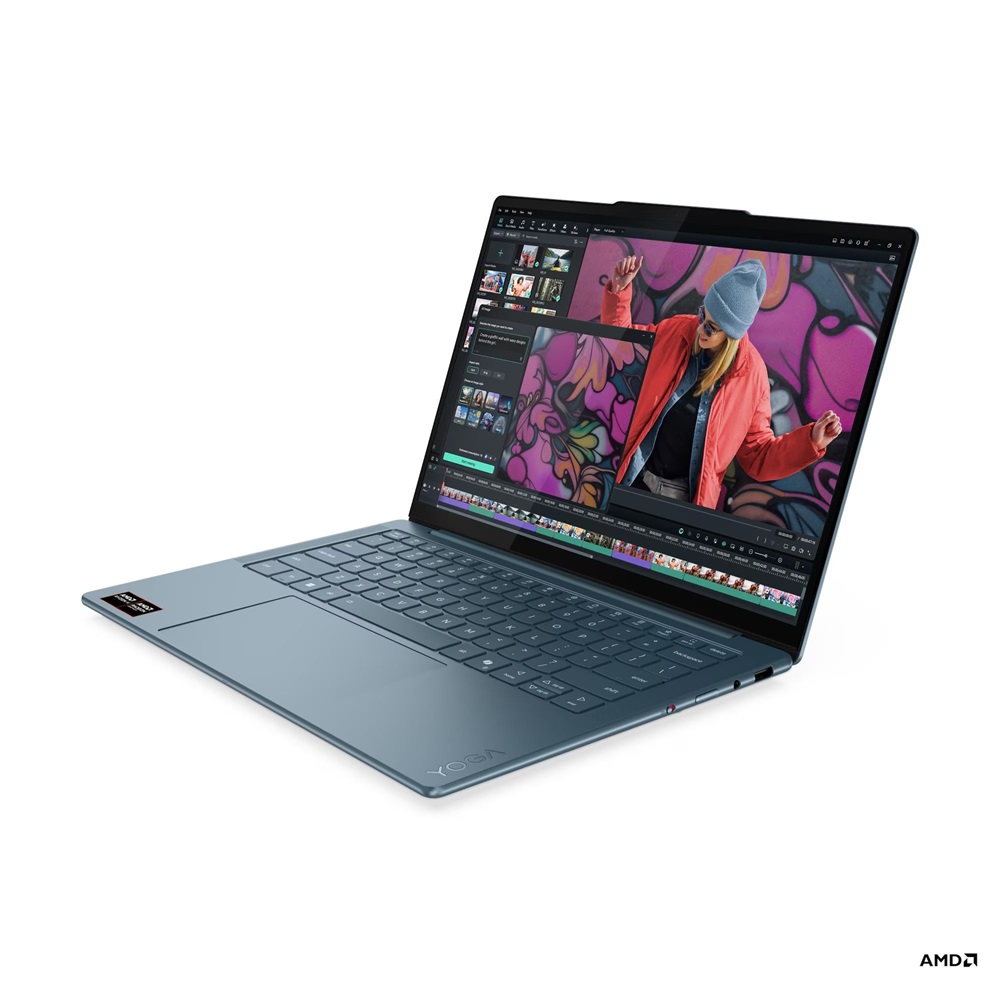 Lenovo Yoga Slim 7 14AKP10 14"WUXGA OLED/AMD Ryzen AI 7 350/16GB/1TB/Int. VGA/Win11/kék laptop