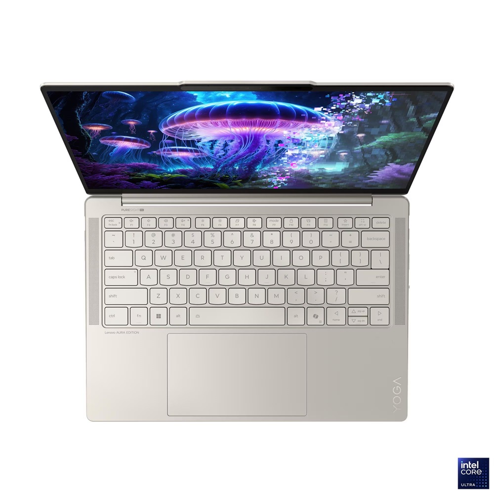 Lenovo Yoga Slim 7 14ILL10 14"WUXGA/Intel Core Ultra 5 226V/16GB/1TB/Int.VGA/Win11 Pro/kagylóhéj laptop +Earbuds+egér