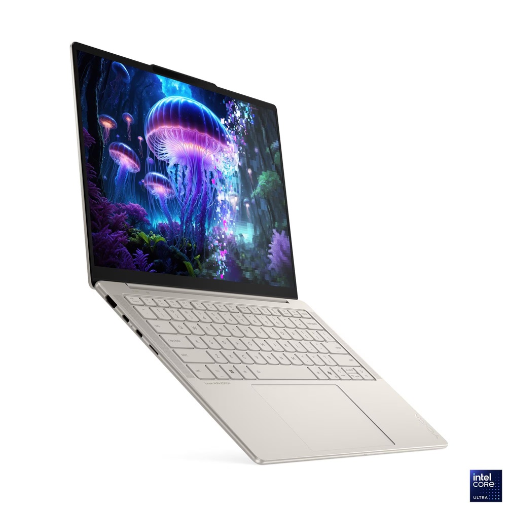 Lenovo Yoga Slim 7 14ILL10 14"WUXGA/Intel Core Ultra 5 226V/16GB/1TB/Int.VGA/Win11 Pro/kagylóhéj laptop +Earbuds+egér