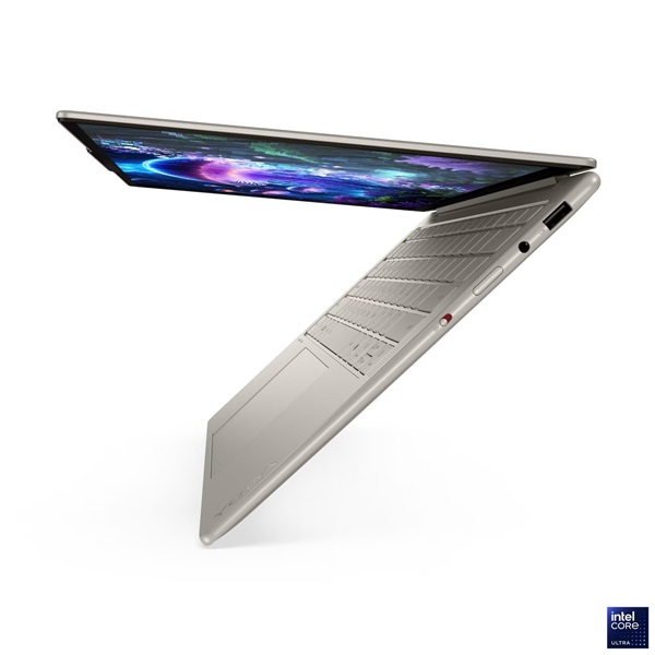 Lenovo Yoga Slim 7 14ILL10 14"WUXGA/Intel Core Ultra 5 226V/16GB/1TB/Int.VGA/Win11 Pro/kagylóhéj laptop +Earbuds+egér