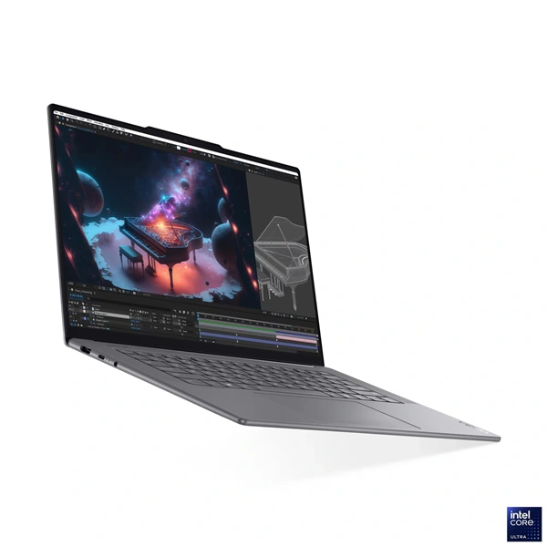 Lenovo Yoga Slim 7 15ILL9 15,3"2,8K/Intel Core Ultra 7 258V/32GB/1TB/Int.VGA/Win11/Aluminium ház - szürke laptop