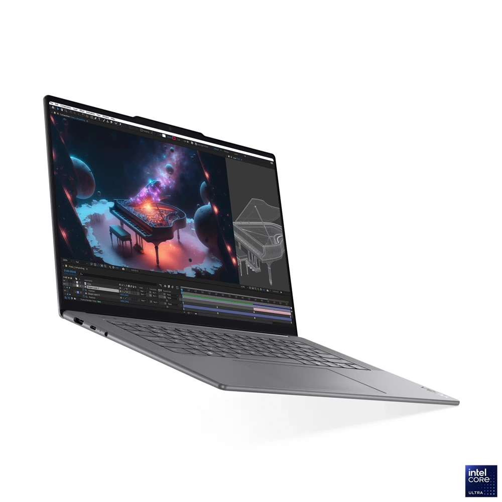 Lenovo Yoga Slim 7 15ILL9 15,3"2,8K/Intel Core Ultra 7 258V/32GB/1TB/Int.VGA/Win11/Aluminium ház - szürke laptop