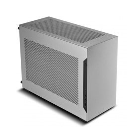 Lian Li A4-H2O ezüst-fekete (táp nélküli) ITX ház