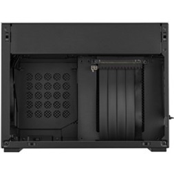 Lian Li A4-H2O ezüst-fekete (táp nélküli) ITX ház