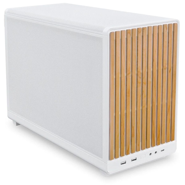 Lian Li DAN Cases A3 fehér / fa mATX ház