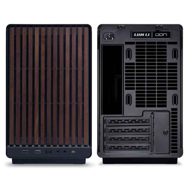 Lian Li DAN Cases A3 fekete / fa mATX ház