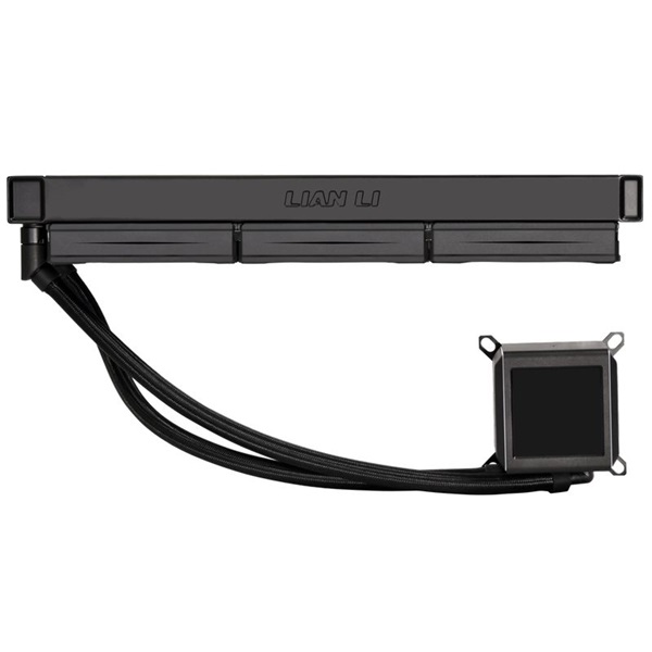 Lian Li GALAHAD II LCD 3x120mm ARGB fekete vízhűtéses processzor hűtő