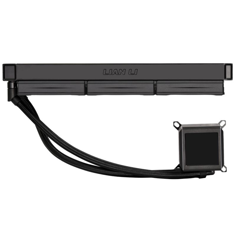 Lian Li GALAHAD II LCD 3x120mm ARGB fekete vízhűtéses processzor hűtő