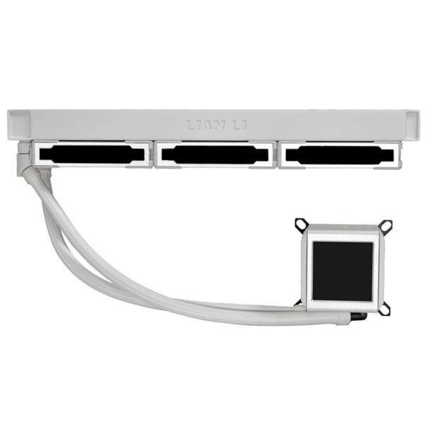 Lian Li GALAHAD II LCD SL-INF 3x120mm ARGB fehér vízhűtéses processzor hűtő