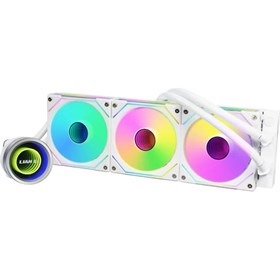 Lian Li Galahad II Trinity SL-INF 360mm fehér vízhűtéses processzor hűtő