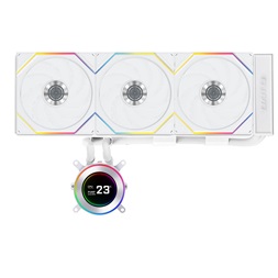 Lian Li HYDROSHIFT II LCD-C 360TL 3x120mm ARGB fehér vízhűtéses processzor hűtő