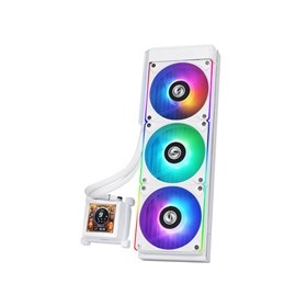 Lian Li Hydroshift LCD 360R AiO fehér vízhűtéses processzor hűtő