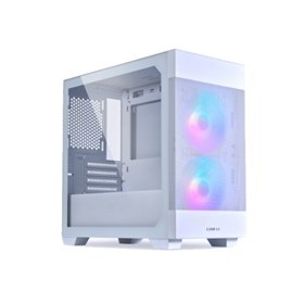 Lian Li Lancool 205M Mesh fehér (táp nélküli) ablakos ATX ház