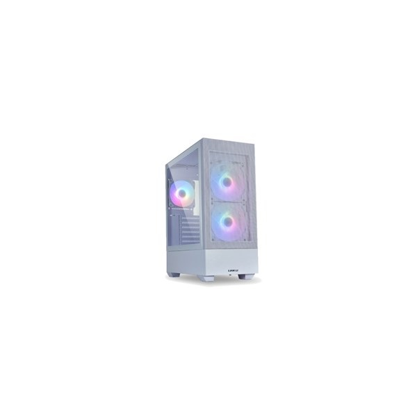 Lian Li Lancool 205 Mesh C fehér (táp nélküli) ablakos mATX ház