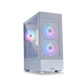 Lian Li Lancool 205 Mesh C fehér (táp nélküli) ablakos mATX ház