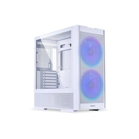 Lian Li Lancool 206 fehér (táp nélküli) ablakos PWM ARGB ATX ház