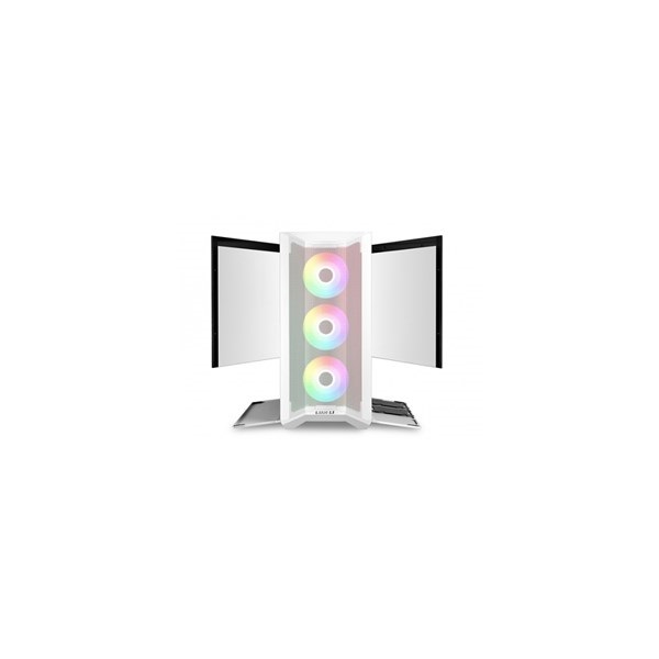 Lian Li Lancool II Mesh C RGB fehér (táp nélküli) ablakos RGB ATX ház