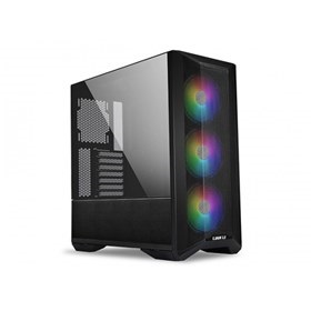 Lian Li Lancool II Mesh C RGB fekete (táp nélküli) ablakos RGB ATX ház