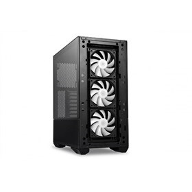 Lian Li Lancool II Mesh C RGB fekete (táp nélküli) ablakos RGB ATX ház